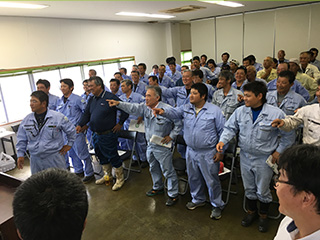 安全大会を実施しております。2